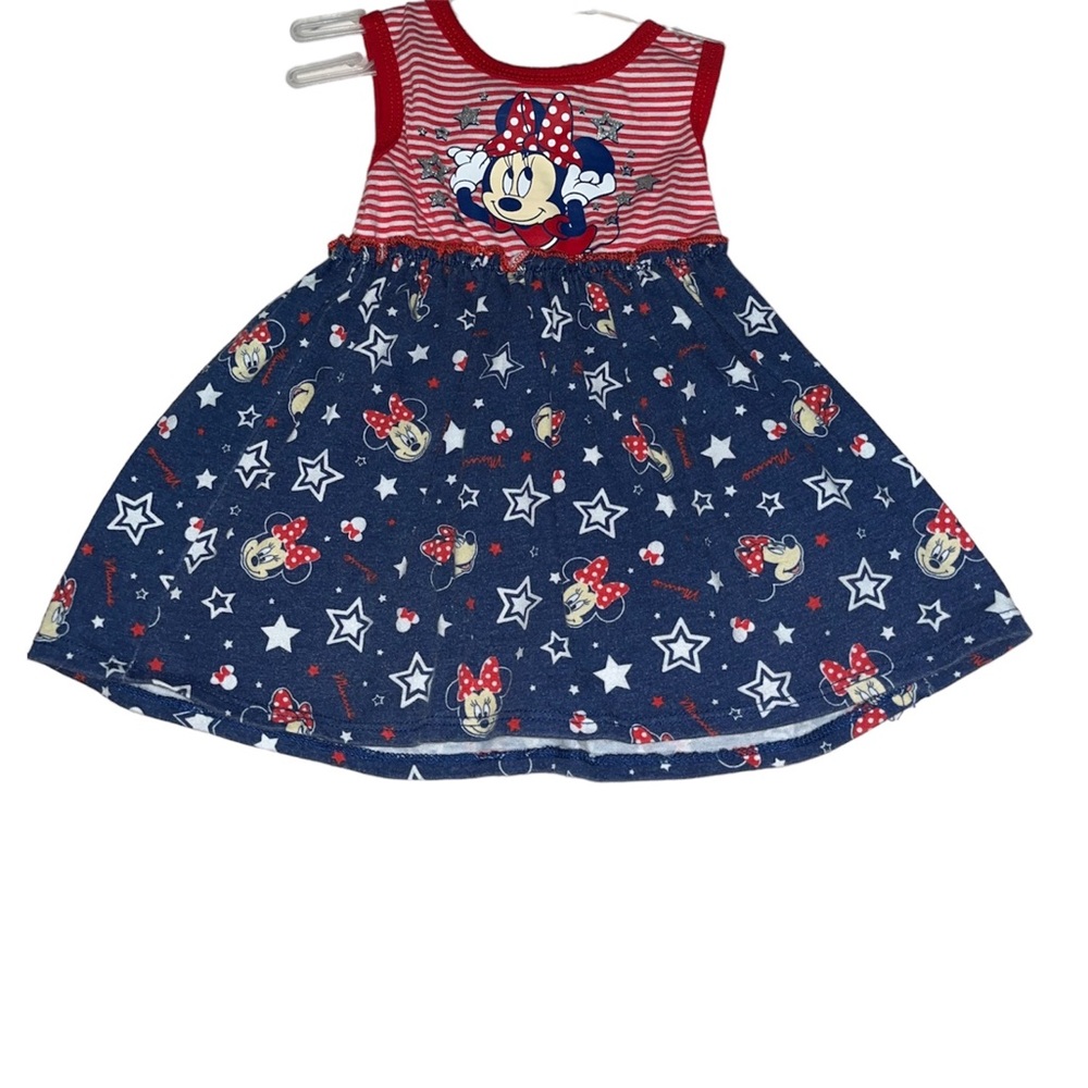 Disney • Minnie Mouse RED|WHITE|BLUE Design Dress